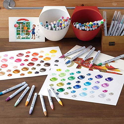 Kuretake Zig Clean Color Real Brush 36 Colors Set Ap Certified Flexible Brush Tip Professional Quality Odorless Xylene Free Easy To Create Narrow And Wide Lines Made In Japan Walmart Com Kuretake Zig Clean Color Real Brush 36 Colors Set Ap Certified Flexible Brush Tip Professional Quality Odorless Xylene Free Easy To Create Narrow And Wide Lines Made In Japan Walmart Com
