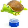 thumbnail image 1 of Premium Animal Floating Pool Chlorine Dispenser for Chemical Tablets Fits 3" Tabs Bromine Holder (Turtle), 1 of 5