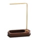 thumbnail image 1 of Soporte para joyas Organizador de joyas de escritorio minimalista con base para estante de joyería con ranura, 1 of 6
