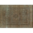 thumbnail image 1 of Ahgly Company Indoor Rectangle Oriental Turquoise Blue Industrial Area Rugs, 8' x 10', 1 of 4