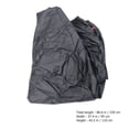 thumbnail image 2 of BESTYASH Universal Bike Rain Protector Black with Double Stitched Seams and Windproof Clasp, 2 of 8