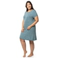 thumbnail image 6 of Fruit of the Loom Women's Soft and Breathable Pajama Sleepshirt, Sizes S-5X, 6 of 8