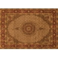 thumbnail image 1 of Ahgly Company Indoor Rectangle Medallion Orange Traditional Area Rugs, 7' x 10', 1 of 1