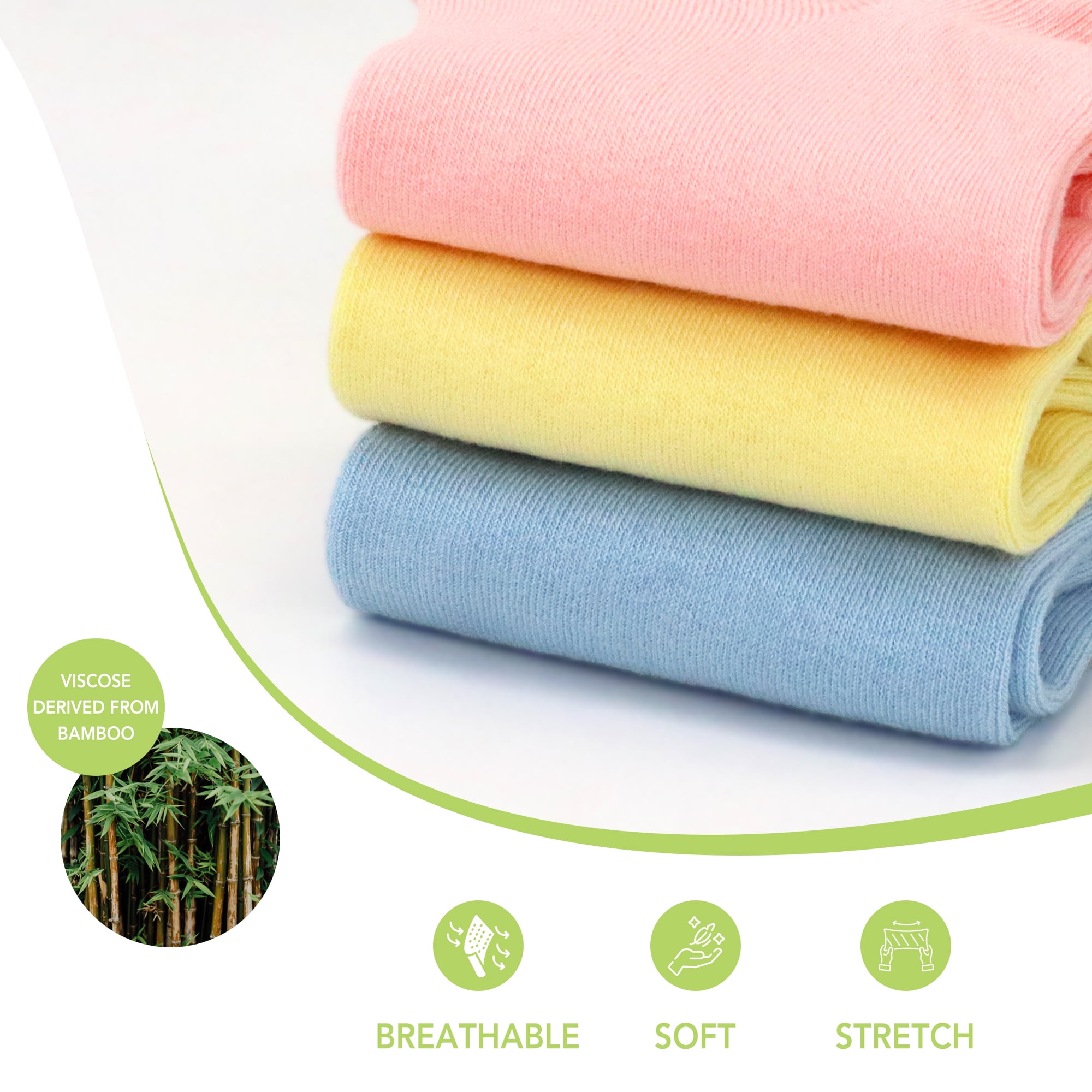 GENTLEAGU Bamboo Viscose Thin Ankle Socks for Women – Soft, Breathable, Anti-Odor – 50 Pairs, Bulk Pack