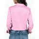 thumbnail image 2 of Camisetas de Manga Larga para las Mujeres Impreso Casual Suelto Cardigan Poliéster Longitud Regular de las Mujeres Larga Chaqueta de Invierno sin Capucha, 2 of 5