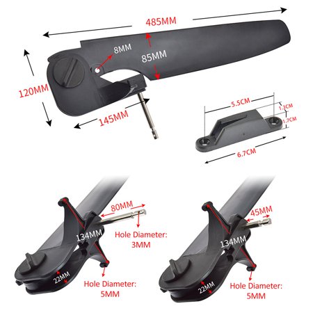 Rudder Kayak Tail Rudder Steering System Control Kit for Direction ...