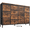 Tabby, variant on 14 Drawer Dresser Dresser with Power Outlets,63" Long TV Stand for 65 70 75 Inch TV,Fabric Chest of Drawers for Closet, Living Room, Entryway