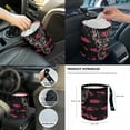 thumbnail image 7 of Jeiento Deer Car Seat Cover Full Set with Steering Wheel Cover Seat Belt Cover Trash Can Rear View Mirror Cover Coaster Center Console Cover Pink Camo Hunting Gear Shift Knob Cover Set 14 Pieces, 7 of 7