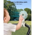 thumbnail image 4 of Ventilador de cochecito portátil KIDEE Mini Baby con LED de 3 velocidades USB, 4 of 8
