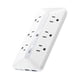 thumbnail image 1 of Anker Cargador de pared, protector contra sobretensiones 300J, extensor de salida 10 en 1, 6 CA, 2 puertos USB A, 2 puertos USB C, tomas de amplio espacio y carga rápida de 20 W, estación de carga de, 1 of 5