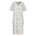thumbnail image 4 of Vestido de noche elegante con bolsillos sueltos y triple palabra para mujer, 2025, tallas grandes, vestidos de fiesta, 4 of 7