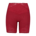 thumbnail image 2 of Boxers, Womens Solid Color Lace High Waist High Elasticity Lift Buttocks Cultivate Oneself Boxers Leggings, 2 of 3