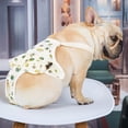 thumbnail image 4 of Dog Diapers Female Washable Sanitary Pantie with Adjustable Suspender, Reusable Doggie Diapers for Male Dogs in Heat, Cotton Puppy Pet Period Panties Dog Underwear, 4 of 6