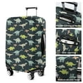 thumbnail image 5 of Dark Watercolor Dinosaur Pattern Luggage Cover Fashion Suitcase Cover Baggage Covers Fit 25-28 Inch Luggage (Go Travel), 5 of 5