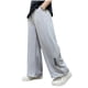 thumbnail image 1 of Odeerbi 5-15 Años Niños Hielo Seda Pantalones de Sudar Entrenamiento de Verano Deportes Pantalones de Piernas Anchas Cintura Elástica Joggers Sueltos, 1 of 5