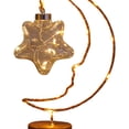 thumbnail image 1 of Lámpara de mesita de noche Star Moon luces nocturnas alimentadas por batería accesorios ligeros para el hogar Likrtyny Para estrenar, 1 of 8