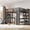 Black, variant on Harper & Bright Designs Full Size Loft Bed with Slide & Desk, Full Size Loft Bed Frame with Basketball Hoop, Storage Shelves & Stairs, All-in-One Wood Loft Bed for Boys Girls Bedroom, Black