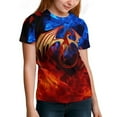 thumbnail image 6 of Wings Of Fire WOF Kid's T-Shirt Short Sleeve T-Shirt Tops Summer Tee Shirt for Boys Girls 120CM, 6 of 8