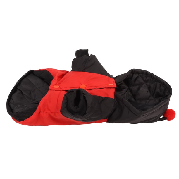 Ropa De Abrigo Para Mascotas, Protección Para El Cabello Engrosada Diseño Divertido De Mariquita Linda Y Cómoda Sudadera Con Capucha Para Perros Pequeños Para La Fiesta De ANGGREK No