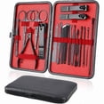 thumbnail image 1 of Manicure Pedicure Kit, 18 pcs Professional Nail Clipper Set, Stai, 1 of 5