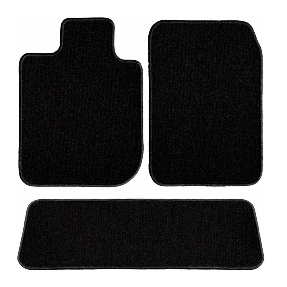 GGBAILEY Ford F150 (Extended Cab / King Ranch) Black Classic Carpet Car Mats / Floor Mats