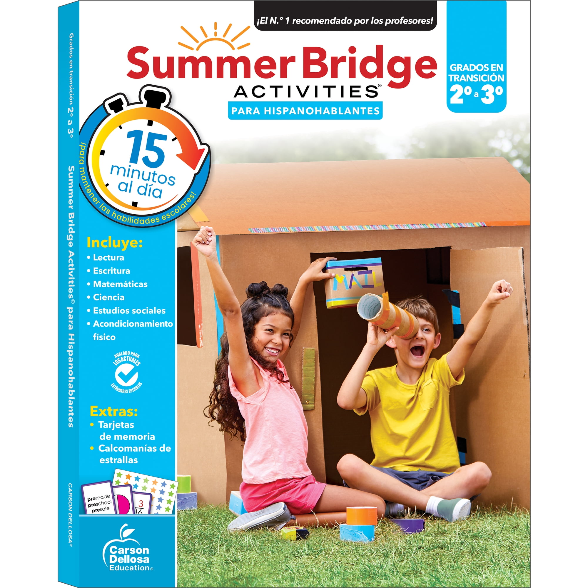 Summer Bridge Activities Spanish 2-3 Workbook (160 pages) Grade 2-3