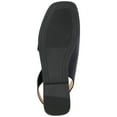 thumbnail image 6 of Journee Womens Brinsley Croco Texture Sling Back Flat Sandals, Widths Available, 6 of 10