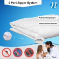 thumbnail image 4 of AllerSoft 100-Percent Cotton Bed Bug, Dust Mite & Allergy Control Duvet Protector, King, 4 of 4