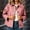 Red women plaid blazer jacket a1, variant on thefmos Women's Fall Winter Long Sleeve Button Down Plaid Shirts Casual Loose Blazers Jackets Cute Outwear Tops for Women Vacation Office Work, Blue S
