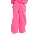 thumbnail image 4 of Wonder Nation Toddler Girls Fleece Pintuck Sweatpants, Sizes 12M-5T, 4 of 7