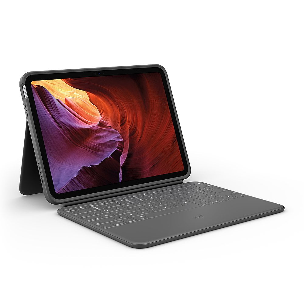 iPad本体 iPad Air 4+Folio Touch+Apple Pencil Logitech Folio Touch Keyboard Case for iPad Air (4th Gen) - Oxford