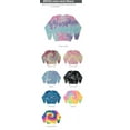 thumbnail image 2 of Tie-Dye Crew Neck Sweatshirt Adult Colortone Men Sizes S to 3XL Unisex Fleece, 2 of 3