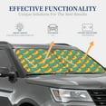thumbnail image 4 of Salouo Hot Dogs 8 Pattern Car Windshield Sun Shade Foldable | Front Windshield Shade for Sun, Heat and UV Rays | Interior Sun Protection-Large, 4 of 6
