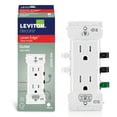 thumbnail image 1 of Outlet Leviton Lever Edge E5325-SW, 15 amperios, resistente a manipulaciones, 1 of 7