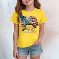thumbnail image 2 of mgoYE America 250th Anniversary T Shirt Boys Girls Boy's American 250th Anniversary Printed Casual Sweatshirt 250 Years 1776–2026 Patriotic Shirt(Yellow,13-14Years), 2 of 5