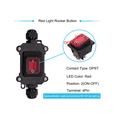 thumbnail image 5 of IP67 Waterproof Inline Switch 12V DC 20A High Current Power, 5 of 6