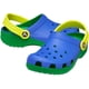 thumbnail image 2 of Crocs Kids Classic Retro Sport Zuecos Azul Rayo, Talle 5, 2 of 7