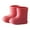 red, variant on Doll Miniature Shoes Handmade Silicone Rain Boots for 1/12 BJD Dolls Fashion Accessories