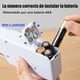 thumbnail image 4 of Mini Maquina De Coser Eléctrica Manual De Bolsillo Portátil Inalambrica Pequeña De Mano Multifuncional, 4 of 6