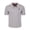 Dark Heather Gray, variant on Men's Polo Black / L