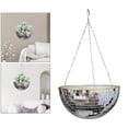 thumbnail image 2 of Hanging Basket, Hanging Flower Pots for Outdoor Plants Flowers Rattan 10cm, 2 of 8
