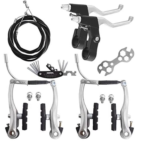 Juego de Frenos de Bicicleta Completo GASHWER Freno Delantero y Trasero Universal