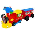 thumbnail image 4 of Kiddieland Disney Mickey Mouse Train à Chevaucher à Pile avec Rails et Caboose, 4 of 7