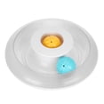 thumbnail image 4 of Ymiko Cat Turntable Toy Cat Durable Roller Track Ball Plaything With Two Colorful Balls, 4 of 8