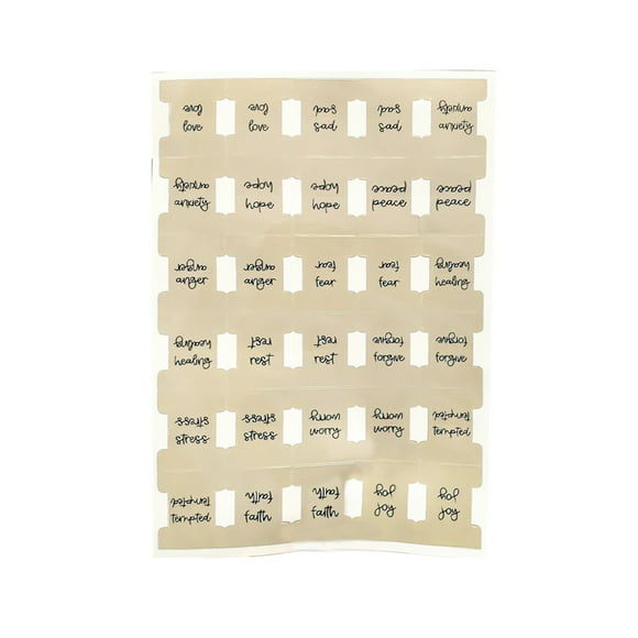 Bible Tabs, Bible Index Tabs for Feelings and Emotions Navigation, Paper Label Stickers for Bible Study Supplies, Scripture Reading Bookmark Gift