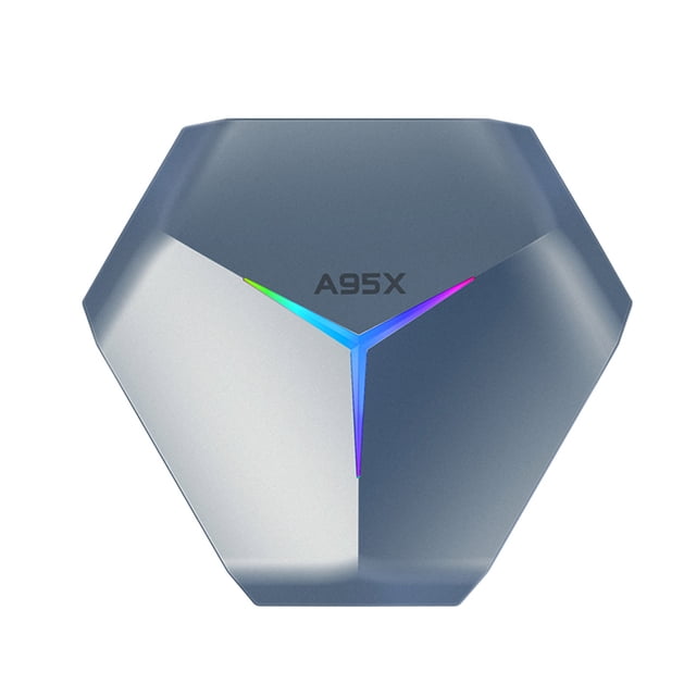Riwcyla A95X F4 Samrt Android 11.0 8K 4K 3D 2.4G5G WiFi Amlogic S905X4 Quad Core ARM Cortex A55 with Remote Control RGB Support HDAVOptical Out