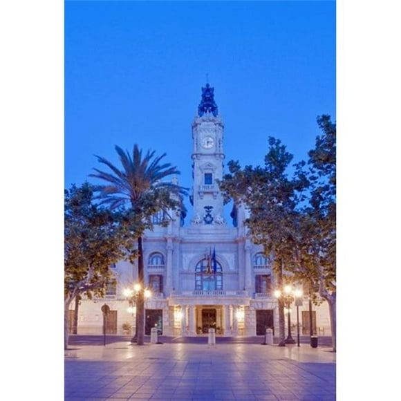 Danita Delimont PDDEU27RTI0061B City Hall Poster Print, 24 x 36