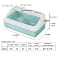 thumbnail image 2 of Household turtle plant co breeding turtle tank desktop feeding box, 2 of 7