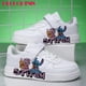 thumbnail image 5 of Zapatillas de deporte de puntada para niños y niñas, zapatos informales de baloncesto, correr, deportes de moda, regalo para niñas de 7 y 18 años, 5 of 5