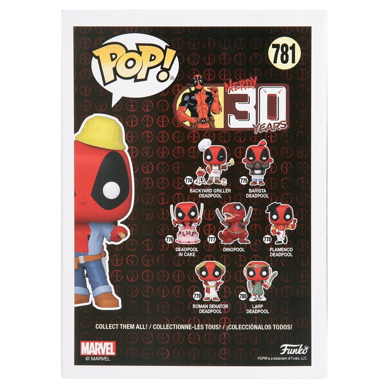 Construction Worker Deadpool #781 Funko Pop! - Deadpool - Walmart Excl